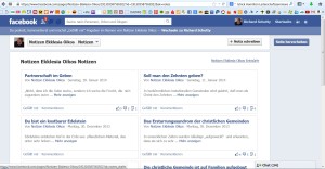 notizen in facebook
